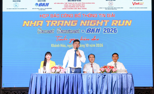 Nha Trang tổ chức giải chạy đêm ven biển, lan tỏa tình yêu biển đảo