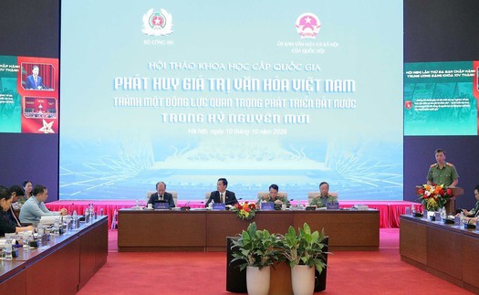 Phát huy giá trị văn hóa Việt Nam thành động lực quan trọng phát triển đất nước