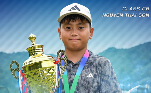 Golfer 11 tuổi của Việt Nam vô địch giải trẻ quốc tế tại Thái Lan