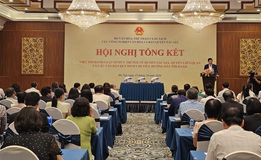 Bảo vệ quyền tác giả, khơi thông nguồn lực sáng tạo và phát triển văn hóa