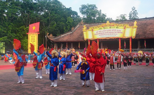 Lễ hội Lam Kinh năm 2026: "Hào khí Lam Sơn - Bản hùng ca đất Việt"