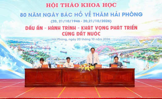 Hội thảo khoa học 80 năm Ngày Bác Hồ về thăm Hải Phòng