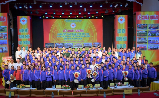 Cần Thơ đặt mục tiêu giành 34 HCV, phấn đấu vào tốp 12 Đại hội Thể thao toàn quốc 2026