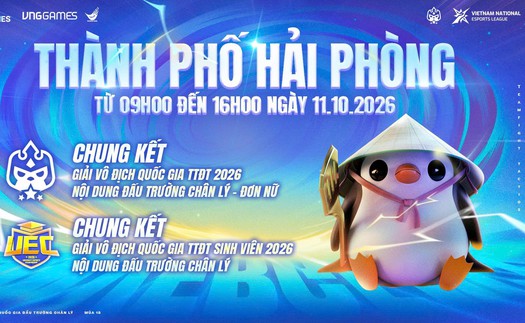 Đấu Trường Chân Lý tổ chức hai trận chung kết giải Vô địch Quốc gia tại Thành phố Hải Phòng