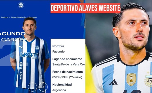 Facundo Garces: Một cầu thủ, hai quốc tịch trên hai nền tảng chính thức