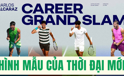 Carlos Alcaraz: Hình mẫu của thời đại mới