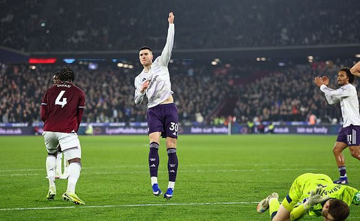 Kết quả bóng đá Ngoại hạng Anh vòng 26 mới nhất: Arsenal lại mất điểm