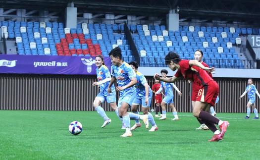 Đội tuyển nữ Việt Nam thua Trung Quốc trước Asian Cup 2026