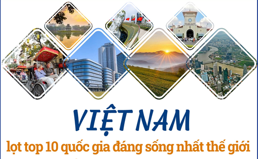 Việt Nam lọt top 10 quốc gia đáng sống nhất thế giới đối với người nghỉ hưu