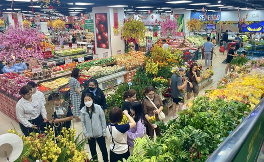 Cao điểm thị trường Tết, sức mua hoa không có nhiều đột biến