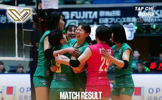 Thanh Thúy cùng Gunma Green Wings có chiến thắng thứ 18 trong mùa giải 