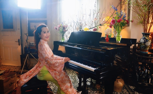 Hà Trần hội ngộ Giáng Son trong 'Hà Nội những sắc hoa mùa Xuân'