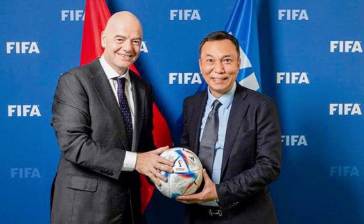 Chủ tịch và Tổng thư ký FIFA gửi thư chúc Tết bóng đá Việt Nam