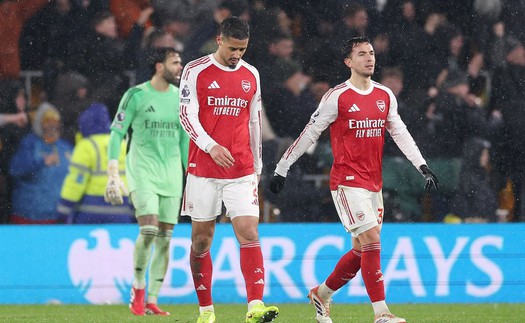 Đánh rơi chiến thắng trước đội bét bảng đầy khó tin, Arsenal gây thất vọng tràn trề