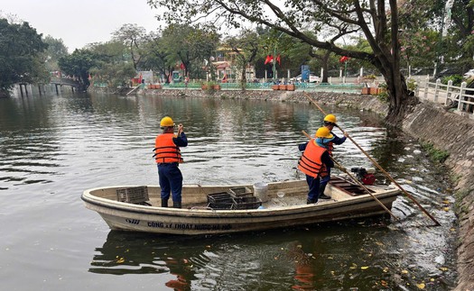 Hà Nội triển khai hàng loạt công trình khẩn cấp phòng, chống ngập úng
