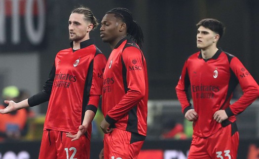 Milan kém Inter 10 điểm: Mục tiêu bây giờ là giữ vé Champions League