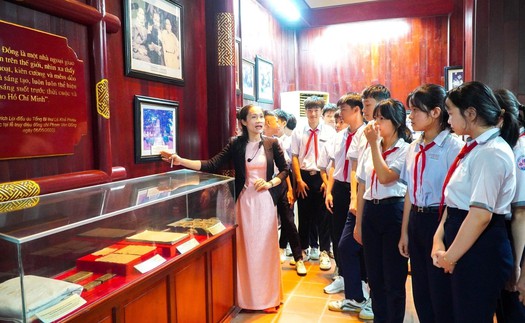 Khu lưu niệm Thủ tướng Phạm Văn Đồng: "Địa chỉ đỏ" thắp sáng lý tưởng cách mạng cho thế hệ trẻ