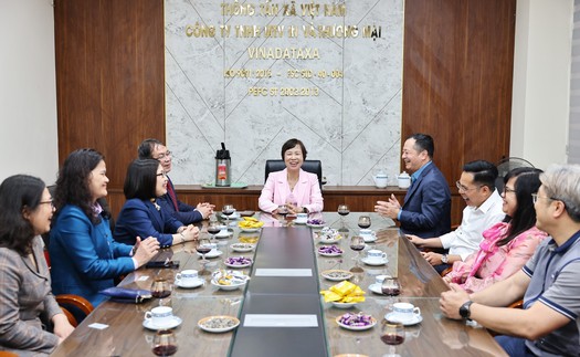 Lãnh đạo TTXVN chúc Tết Công ty TNHH MTV In và Thương mại