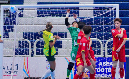 ĐT futsal nữ Việt Nam thua Australia ở trận ra quân giải Đông Nam Á