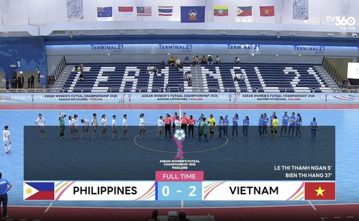 Thắng nhẹ Philippines, Việt Nam mở ra cánh cửa vào bán kết giải Đông Nam Á