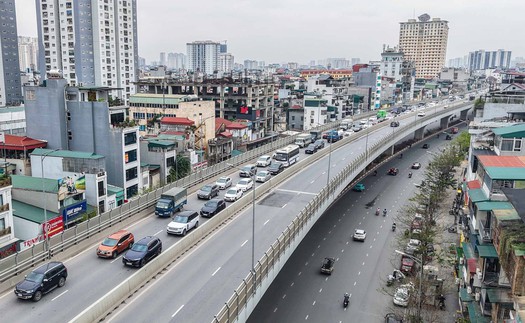 Hà Nội cải tạo, mở rộng đường Vành đai 2 đoạn từ Ngã Tư Sở đến Cầu Giấy