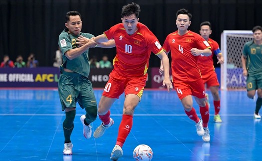 ĐT futsal Việt Nam chính thức dừng bước tại tứ kết châu Á 2026