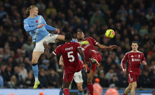 Kết quả bóng đá Ngoại hạng Anh vòng 25 mới nhất: Man City thắng ngược Liverpool 