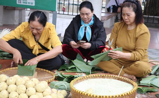 Ngày hội gói bánh chưng: Tôn vinh, gìn giữ nét đẹp Tết cổ truyền