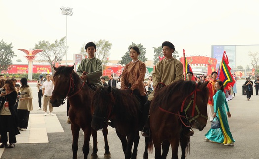 Chiêm ngưỡng “Dáng Việt trên yên ngựa” giữa lòng Thủ đô