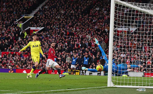 Bruno để lại dấu giày trong 200 bàn, MU tiếp tục chiến thắng với HLV Carrick