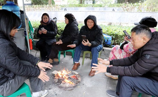 Trời chuyển rét đậm toàn miền Bắc trước ngày ông Công, ông Táo