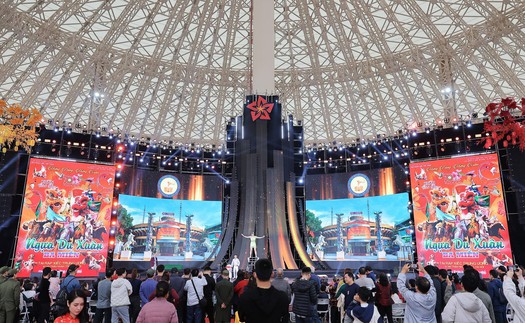 Hội chợ Mùa Xuân 2026: Sôi động các chương trình nghệ thuật phục vụ du khách