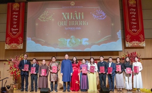 Tết cộng đồng “Xuân quê hương 2026”: Điểm hẹn thân thuộc của cộng đồng người Việt tại Nhật Bản