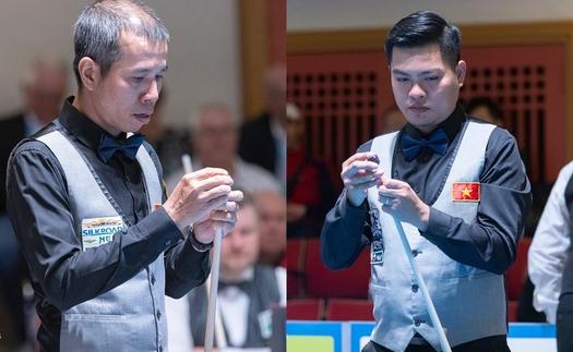 Quật ngã cựu vương Thổ Nhĩ Kỳ, tuyển Việt Nam tiến vào bán kết carom 3 băng đồng đội thế giới