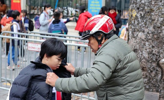 Không khí lạnh tràn xuống, Bắc Bộ chuyển rét từ đêm nay