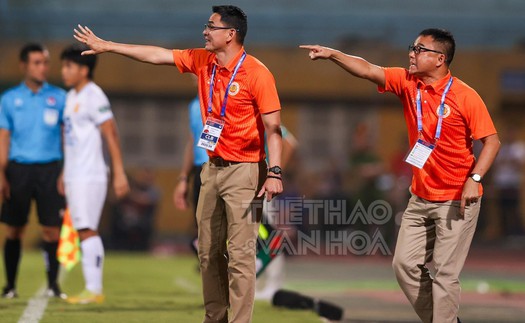 Cuộc chiến trụ hạng V-League khốc liệt với HLV Trần Tiến Đại