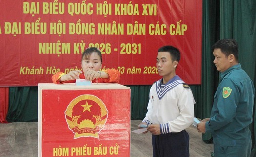 Đưa lá phiếu ra các đặc khu, xã đảo