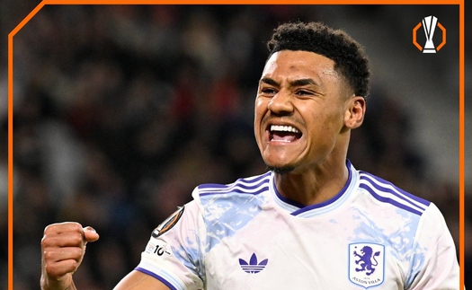 Kết quả vòng 1/8 Europa League: Aston Villa thắng sít sao trên sân khách; Nottingham thua trên sân nhà