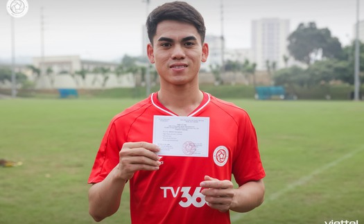 45 cầu thủ Thể Công Viettel sẵn sàng cho hoạt động bầu cử ngày 15/3