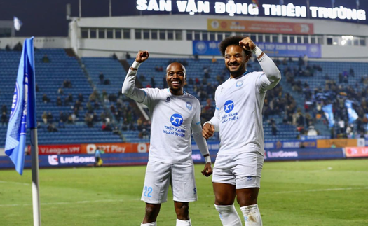 Bảng xếp hạng V-League vòng 16 mùa giải 2025/26 mới nhất