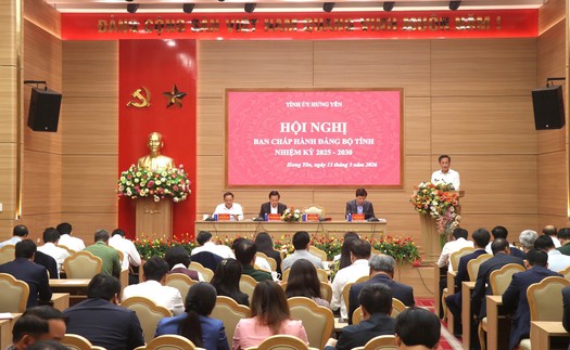 Thông qua Đề án thành lập Khu kinh tế tự do Hưng Yên