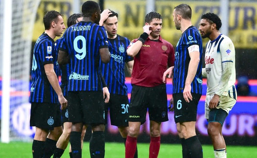 Vòng 29 Serie A: Inter sẽ mất Scudetto vì trọng tài?