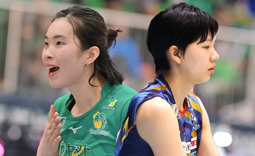 Trần Thị Thanh Thúy và Bích Thủy đều ghi dấu ấn khi đối đầu nhau ở giải VĐQG Nhật Bản