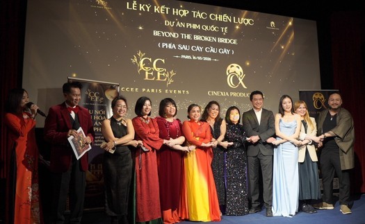 "Đêm hội điện ảnh – Nhịp cầu ánh sáng" kết nối cộng đồng người Việt tại Pháp