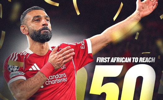 Mohamed Salah lập kỷ lục đặc biệt ở Champions League