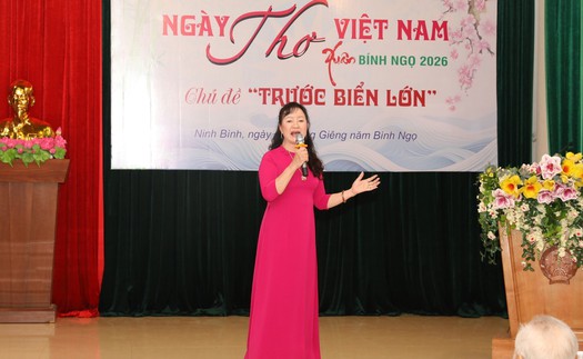 Ngày Thơ Việt Nam 2026: Thi ca hòa nhịp cùng khát vọng vươn mình của dân tộc