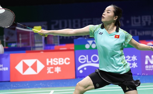 Hoa khôi cầu lông Việt Nam dừng bước trước cựu số 1 thế giới ở giải đấu tại châu Âu