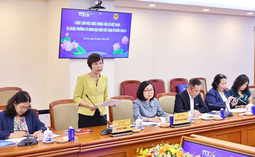 Tăng cường phối hợp thông tin giữa TTXVN và các Cơ quan đại diện Việt Nam ở nước ngoài