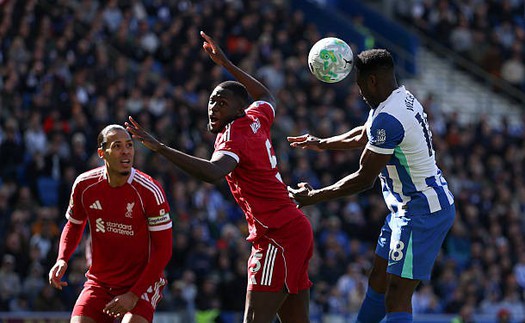 Kết quả bóng đá: Vắng Salah, Liverpool nhận thất bại trước Brighton
