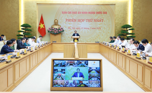 Thủ tướng chủ trì Phiên họp thứ nhất BCĐ An ninh mạng quốc gia